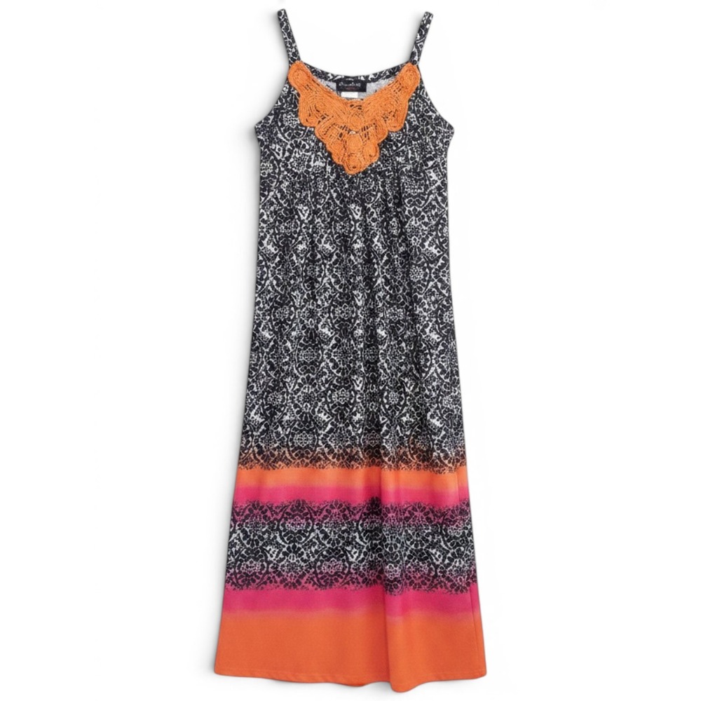 Disorderly Kids Maxi Dress Girls Size 14 Boho Summer Festival Beachy Hippie